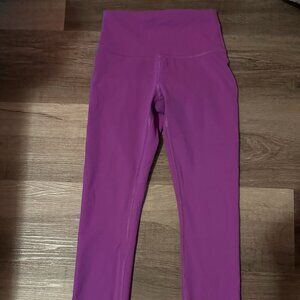 Lululemon Magenta Purple Athletic Leggings